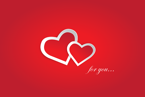 Love You, Red, Valentine, Love, Design