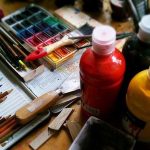 Painting, Pencils, Paint, Pens
